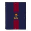 Safta F.C.Barcelona Carpeta Clasificadora - Tapas Duras Forradas - Cierre con Gomas Elasticas - Formato Folio - 26x33.5x4cm - Color Rojo y Azul