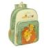 Safta El Rey Leon "Mufasa" Mochila - Adaptable a Carro - Asa de Mano - 33x42x14cm - Color Verde