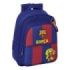 Safta F.C.Barcelona Mochila Infantil de 9L - Adaptable a Carro - 2 Compartimentos - Portabotellas - 27x33x10cm - Color Rojo y Azul