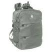 Safta Real Madrid Mochila de Viaje Cabina de 23.1L - Espacio para Portatil hasta 15.6" - USB Integrado - Zapatero con Cremallera - 29x44x19cm - Color Gris