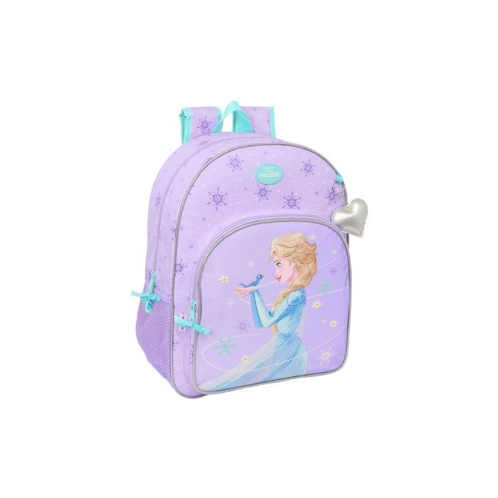 Safta Frozen Spirit Mochila - Adaptable a Carro - Asa de Mano - 33x42x14cm - Color Lila