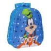 Safta Goofy Mochila 3D de 8.64L - Portabotellas - Tarjeta de Identificacion Personal - Hombreras Acolchadas - 27x33x10cm - Color Azul