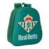 Safta Real Betis Mochila 3D de 8.64L - Portabotellas - Tarjeta de Identificacion Personal - Hombreras Acolchadas - 27x33x10cm - Color Verde