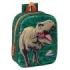 Safta Jurassic World Mochila Guarderia 3D de 6L - Asa de Mano Superior - Asas Regulables y Acolchadas - Cierre de Cremallera - 22x27x10cm - Color Verde Oscuro