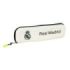 Safta Real Madrid Estuche Portatodo de 0.25L - 1 Compartimento - Silicona - Cierre con Cremallera - 20x5.5x2cm - Color Blanco