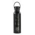 Safta F.C.Barcelona Botella Reutilizable 600mL - Doble Pared - Base de Silicona - Acero Inoxidable - Tapon a Rosca con Asa - 12H Caliente / 24H Frio - 25x7.3x7.3cm - Color Negro