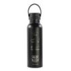 Safta F.C.Barcelona Botella Reutilizable 600mL - Doble Pared - Base de Silicona - Acero Inoxidable - Tapon a Rosca con Asa - 12H Caliente / 24H Frio - 25x7.3x7.3cm - Color Negro