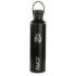 Safta Real Madrid Botella Reutilizable 1L - Doble Pared - Base de Silicona - Acero Inoxidable - Tapon a Rosca con Asa - 12H Caliente / 24H Frio - 31.5x8.4x8.4cm - Color Negro