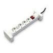 Salicru Regleta SPS SAFE 4S Protectores Electricos Activos de Ultima Generacion - 4 Tomas Schuko - Color Blanco