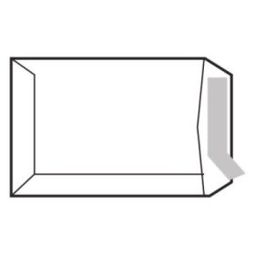 Sam Pack de 250 Sobres de Papel Offset 100grs - Medidas 250x353mm - Autoadhesivo con Tira de Silicona - Color Blanco