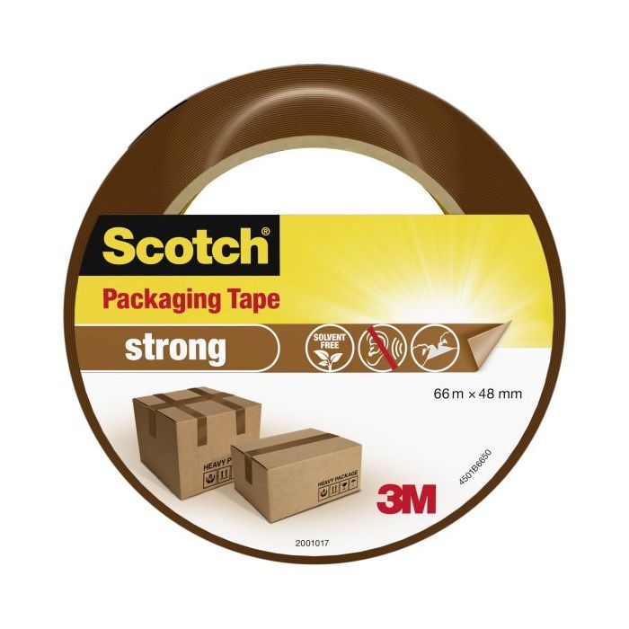 Scotch Precinto de Embalaje - 48mm x 66m - Alta Resistencia - Color Marron
