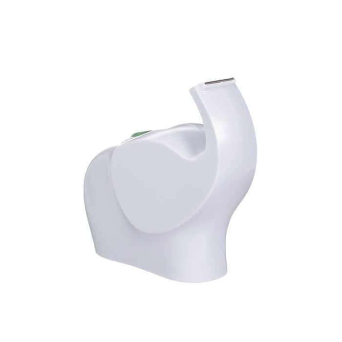 Scotch Magic Dispensador de Cinta Adhesiva - Para Rollos de hasta 19mm x 8.89m - Incluye 1 Cinta Adhesiva - Forma de Elefante - Color Blanco