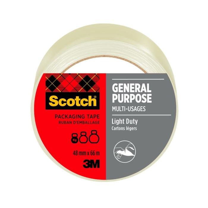 Scotch Precinto de Embalaje - 48mm x 66m - Color Transparente