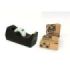 Scotch Dispensador de Cinta Adhesiva - para Cintas de hasta 19mm x 33m - 66% Adhesivo Vegetal - Incluye 3 Cintas Adhesivas - Color Negro