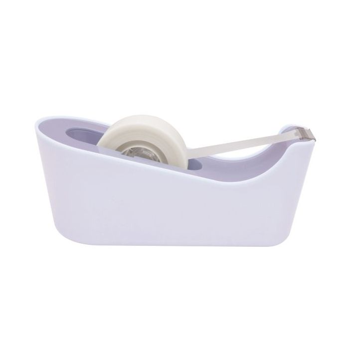 Scotch Dispensador de Cinta Adhesiva - para Cintas de hasta 19mm x 33m - Incluye Cinta Adhesiva - Color Lavanda
