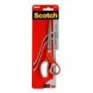 Scotch Comfort Tijeras Ergonomicas 18cm - Acero Inoxidable - Diseño que Reduce la Fatiga - Color Rojo
