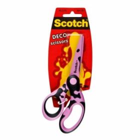 Scotch Deco Tijeras Infantiles 16.5cm - Acero Inoxidable - Punta Redondeada - Colores Surtidos Aleatorios