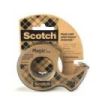 Scotch Magic Cinta Adhesiva - 66% Adhesivo Vegetal - 19mm x 20m - Incluye Dispensador - Color Blanco