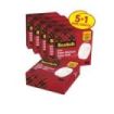 Scotch Super-Hold Pack de 6 Cintas Adhesivas - Extrafuerte - 19mm x 25.4m - Promocion 5 + 1 Gratis - Color Transparente