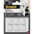 Scotch Pack de 6 Almohadillas Adhesivas Antichoque para Paredes - 21x21mm - Color Transparente