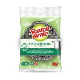 Scotch-Brite Estropajo de Acero Inoxidable - Color Gris Metalizado