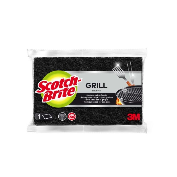 Scotch-Brite Estropajo para Parrillas - Color Negro