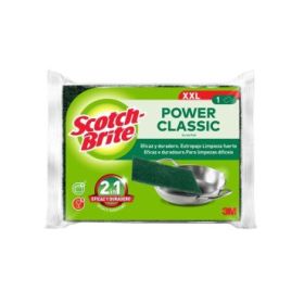 Scotch-Brite Classic Estropajo de Cocina XL - Color Verde Oscuro