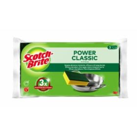 Scotch-Brite Classic Estropajo de Cocina - Proteccion para los Dedos - Color Amarillo