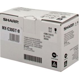 Sharp MXC30 Negro Cartucho de Toner Original - MX-C30GTB