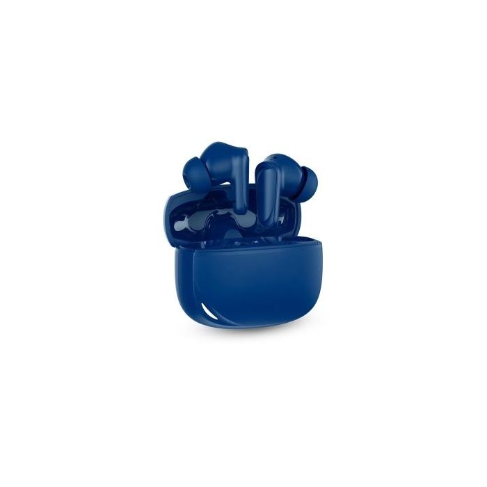 SPC Boost Buds Auriculares Inalambricos True Wireless - Cancelacion de Ruido - 4 Microfonos - Control Tactil - Google Fast Pair - Color Azul