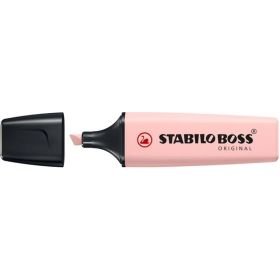 Stabilo Boss Naturecolors Wildflower Edition Marcador Fluorescente - Trazo entre 2 y 5mm - Tinta con Base de Agua - Color Colorete