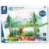 Staedtler 146C Caja Metalica con 48 Lapices de Colores - Mina Suave - Colores Surtidos