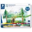 Staedtler 146C Caja Metalica con 72 Lapices de Colores - Mina Suave - Colores Surtidos