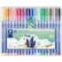 Staedtler Triplus Color 323 Pack con 20 Rotuladores - Trazo de 1mm aprox. - Tinta Base de Agua - 97% de Plastico Reciclado - Colores Surtidos
