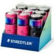 Staedtler Triplus Fineliner 334 Expositor con 9 Packs Enrollables de 20 Rotuladores Punta Fina - Trazo 0.3 mm aprox. - Tinta Base de Agua - 97% de Plastico Reciclado - Colores Surtidos
