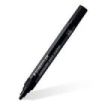 Staedtler Lumocolor 349 Marcador Acrilico Permanente - Trazo 2.4 mm Aprox - Tinta Base de Agua - Color Negro