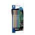 Staedtler Metallic Pen Pack de 5 Rotuladores de Punta Fina - Trazo 1 - 2mm - Tinta Base de Agua - Colores Surtidos