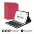 Subblim Teclado Bluetooth extraíble - Funda universal 9-10.1" - Diseño ultradelgado - Soporte ajustable - Acceso a todas las funciones - Sistema magnético - Resistente y adaptable - Inalámbrico - Bluetooth - Color Rojo
