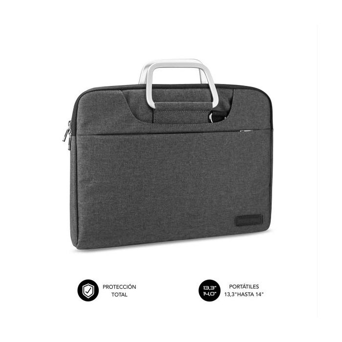 Subblim Funda Business Portatiles de 13.3" a 14" - Diseño Moderno y Elegante - Doble Cremallera -  Proteccion Total - Colores Varios