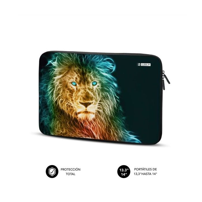 Subblim Funda Trendy de Neopreno Portátil de 13.3" a 14"- Resistencia a Golpes y Caidas - Colores Varios