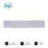 Subblim Ergo Airpadding Reposamuñecas para Teclado - Espuma Viscoelastica 65D - Tejido AirMesh Transpirable - Base Antideslizante - Color Plata