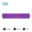Subblim Ergo Airpadding Reposamuñecas para Teclado - Espuma Viscoelastica 65D - Tejido AirMesh Transpirable - Base Antideslizante - Color Lila