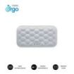 Subblim Ergo Airpadding Reposamuñecas para Raton - Espuma Viscoelastica 65D - Tejido AirMesh Transpirable - Base Antideslizante - Color Plata