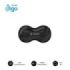 Subblim Ergo Crystal Flex Reposamuñecas para Raton - Gel Refrigerante Autoajustable - Diseño Ondulado Ergonomico - Base Antideslizante - Color Negro