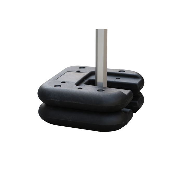 Sungarden Peso para Carpa Plegable - 8KG - Color Negro