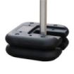 Sungarden Peso para Carpa Plegable - 8KG - Color Negro