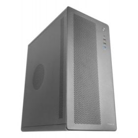 Tacens Aerom Caja Minitorre Micro ATX/Mini ITX - Ventilador Ultrasilencioso de 120mm - Panel Frontal y Lateral de Malla - Estructura Metalica - Puerto de Audio/USB-A - 380x330x189mm - Color Negro