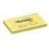 Tartan Pack de 12 Blocs de 100 Notas Adhesivas Reposicionables 76x127mm - 100% PEFC - Color Amarillo Claro