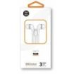 TechOneTech ear Tech Hop Auriculares Intraurales USB-C - Microfono Integrado - Cable de 1.20m - Blanco