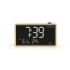 Thomson Radio Reloj Despertador con Proyeccion - Doble Alarma - Angulo Proyeccion Ajustable - Atenuador de Luz - Color Negro